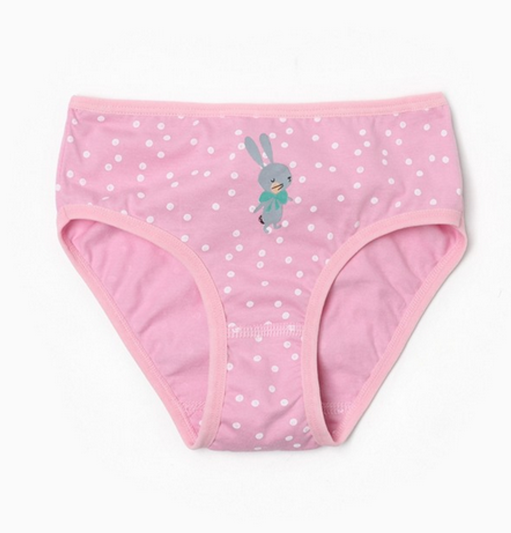 Трусы для девочек А.14004, розовый/горошек, р. 152 9921452, 1 шт.