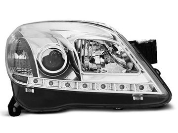 Передние фары daylight chrome для Opel Astra H