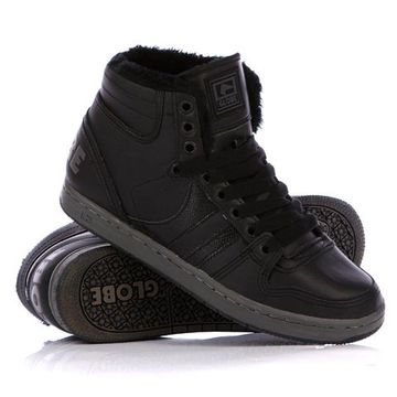 Полуботинки Globe Destroyer Mid Fur blk/vint blk.