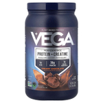 Vega, Performance, протеин и креатин, со вкусом шоколадного крема, 663 г (1 фунт, 7,4 унции)