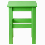 Табурет деревянный Одвар 33х33 см из массива сосны, салатовый