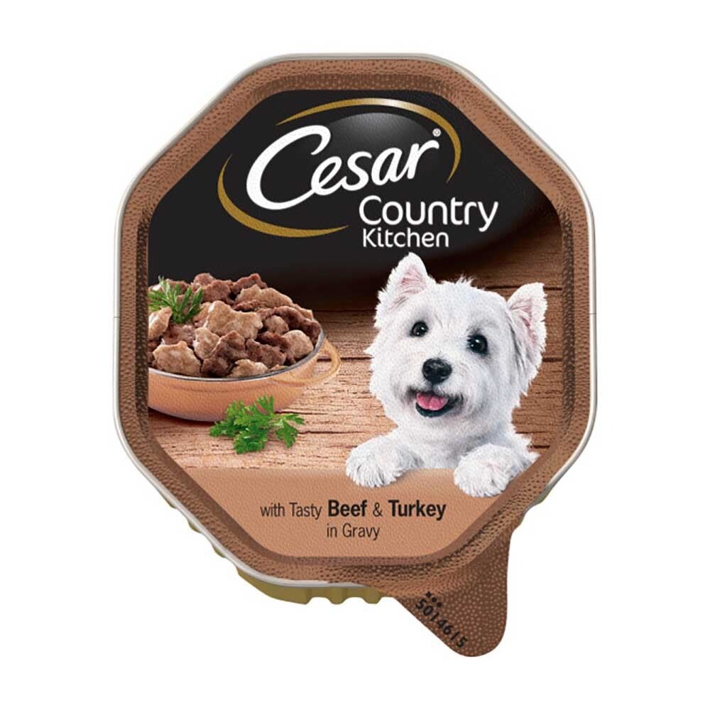 Cesar 150 г рагу говядина/индейка - консервы для собак (банка)