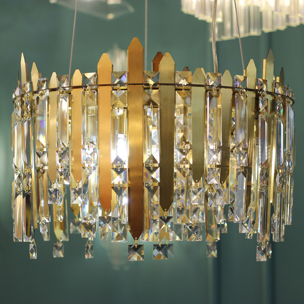 Люстра Cloyd ALCATRAZ-A C6 / Ø44 см - латунь (арт.10607)