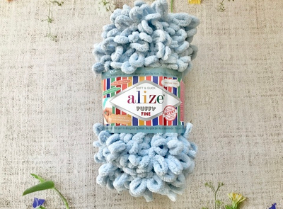 ALIZE "Puffy Fine", 500 серо-голубой