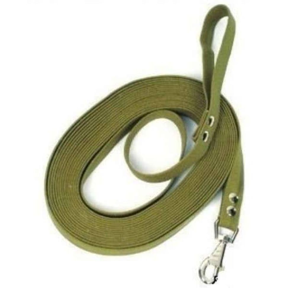 Поводок брезент.25мм х 4м (имп.карабин) ПБ-007 Юсонд/ ИБ-1305
