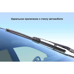 Щетка стеклоочистителя Lucky way, бескаркасная, 16"/41 см, SCHET155