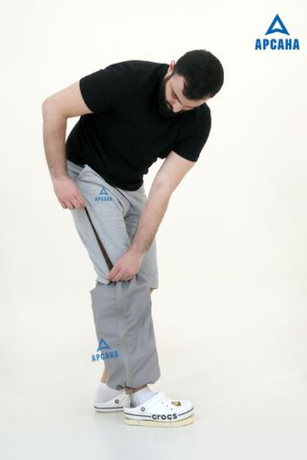 Шорты ортопедические с молниями по бокам. Размер 4XL (56-58).