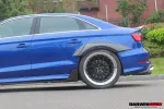 Карбоновые боковые юбки для AUDI S3 A3 2013 - 2016 Ауди аэродинамический обвес