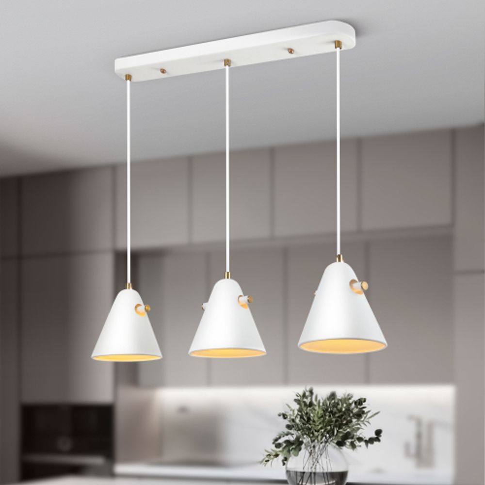 Светильник подвесной (подвес) Rivoli Chelsea 3141-203 3 х Е14 40 Вт модерн потолочный | Rivoli