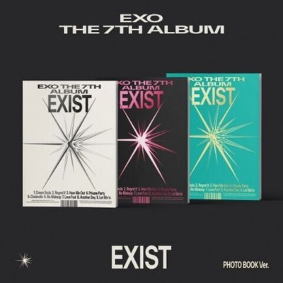 Альбом EXO - EXIST 7th Album PHOTO BOOK 3 Version SET