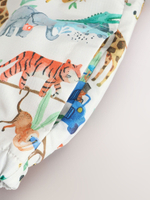 Куртка непромокаемая с капюшоном для мальчика Next Q61-754, Молочный