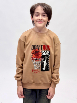 Свитшот трикотажный для мальчика 9-18 лет Fleur de Vie