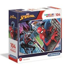 PUZZLE 104PCS SQUARE BOX SPIDER95030069