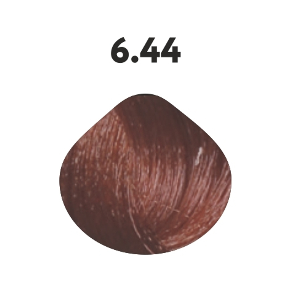 6.44 крем-краска KAARAL Baco Color Collection тёмный интенсивный медный блондин - 100 мл.