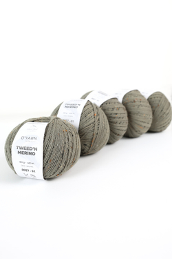 O'YARN TWEED’N MERINO, 500г