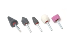 Набор камней абразивных, 5пр.(хвостовик 6мм) RockForce##Rock FORCE RF-GSK501