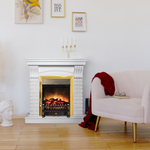 Каминокомплект Real Flame Jazz WT с очагом Fobos Lux Brass