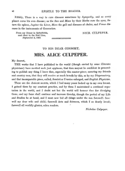Culpeper's Complete herbal | N. Culpeper