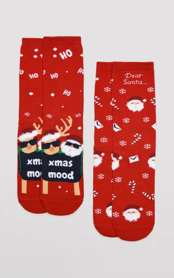 12235 Носки женские 2 пары в упаковке