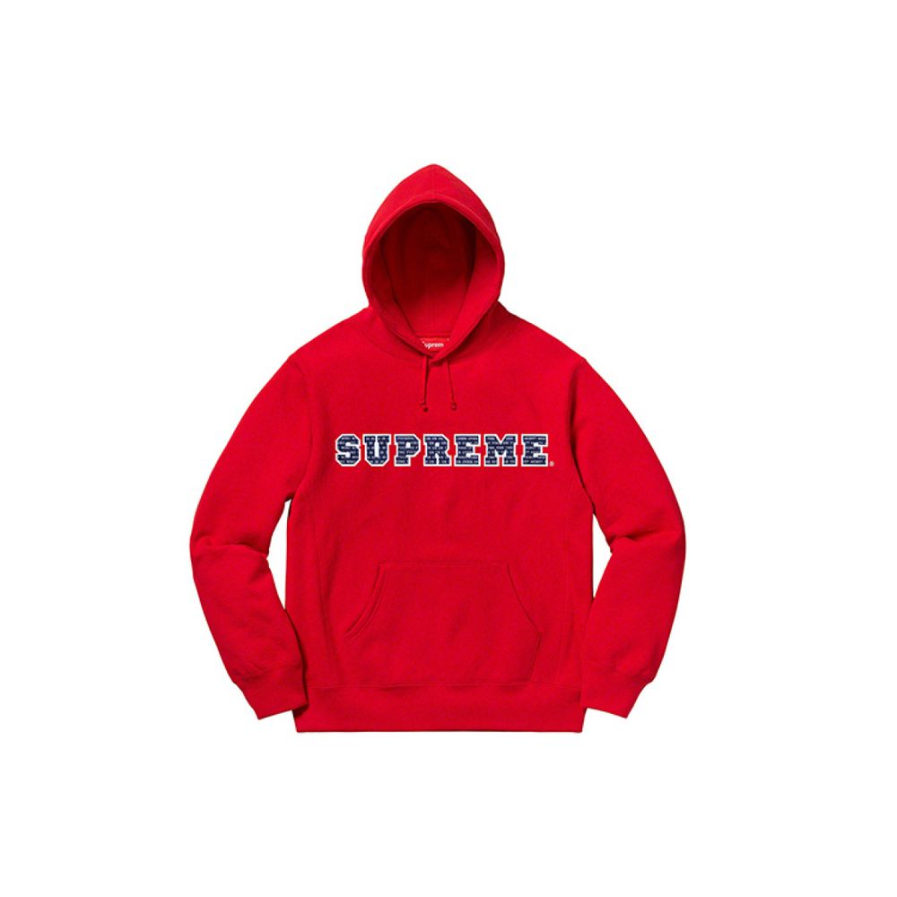 Supreme FW19 Week 1 The Most Hooded Sweatshirt logo