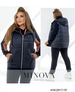 Жилет 17-197-синий Minova