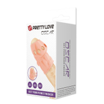 Телесная насадка на пенис Oscar (Цвет: телесный)