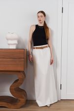 БАЗОВЫЙ РЕМЕНЬ С МЯТОЙ ПРЯЖКОЙ NUDE