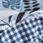 Комплект постельного белья Делюкс Сатин 100% хлопок на резинке LR326