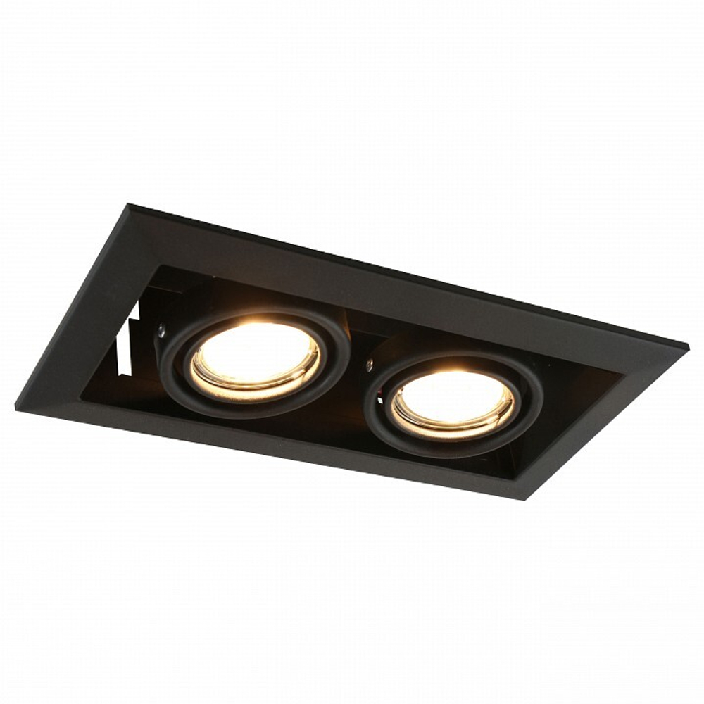 Встраиваемый светильник Arte Lamp A5941PL-2BK