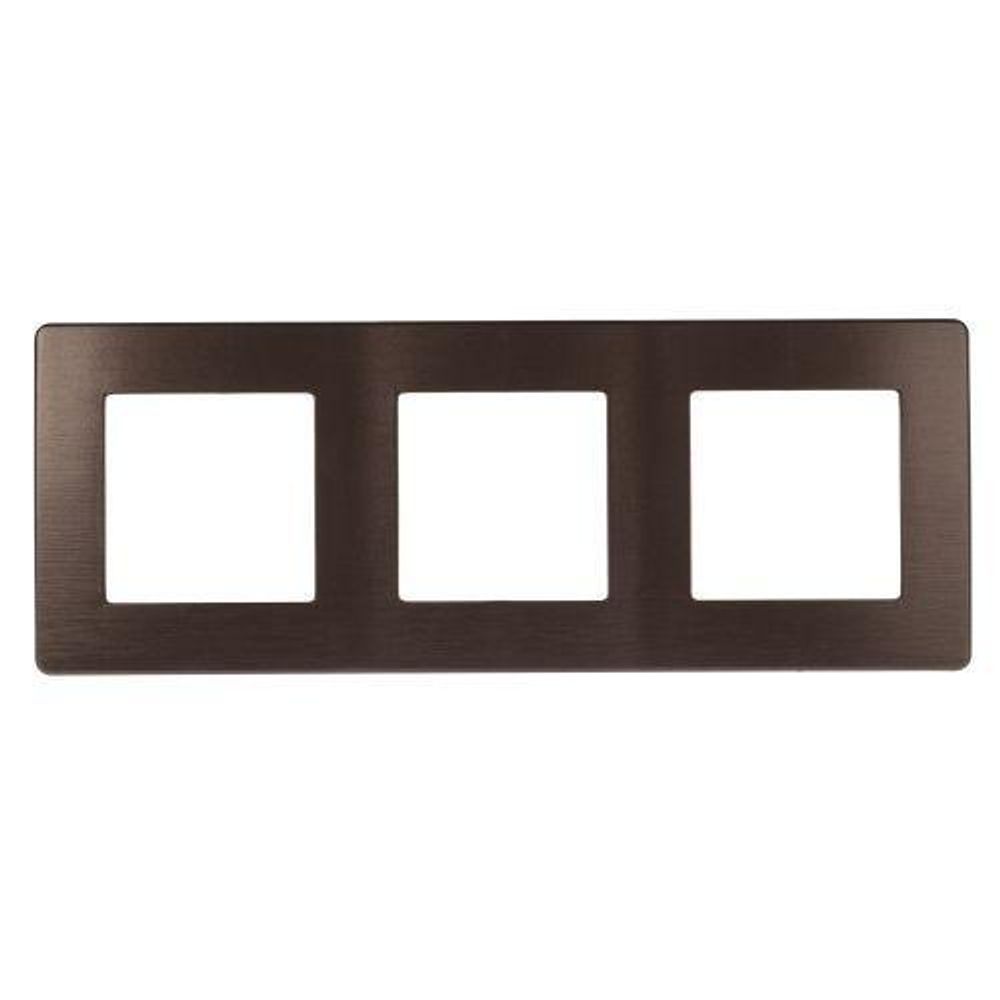 Рамка 3-м 12-5103-13 сатин бронза Эра Б0052526 Рамка 3-м 12-5103-13 сатин бронза Эра Б0052526