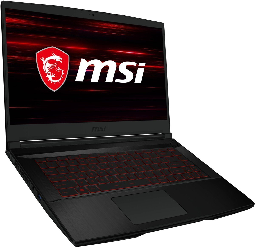 Ноутбук 15,6" MSI GF63 Thin 10UD-416RU black (9S7-16R512-416)