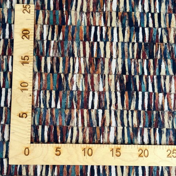 ЭТНИЧЕСКИЙ КОВЕР, отрез 90 см, 100% хлопок 2