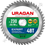 URAGAN Expert 230х32/30мм 48Т, диск пильный по дереву