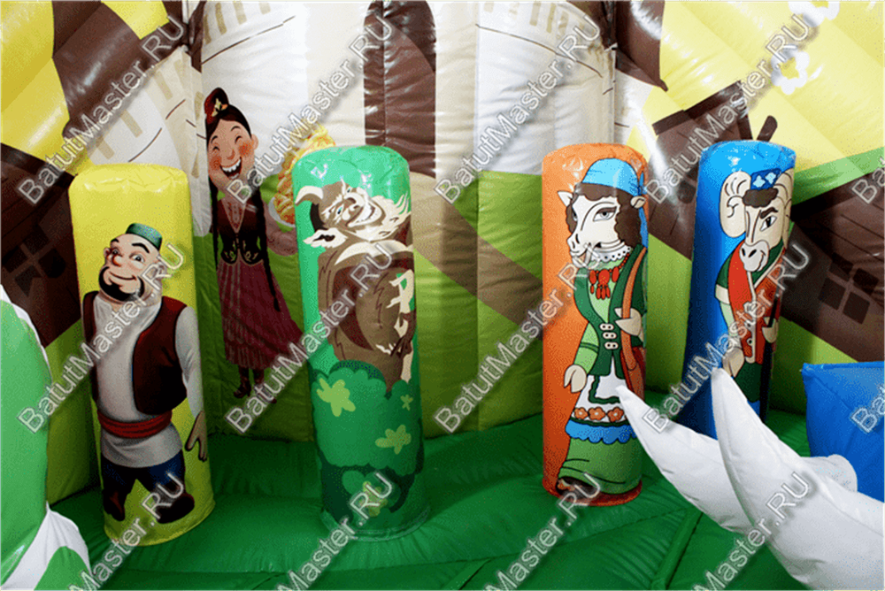 Коммерческий надувной батут "Традиции Татарстана"