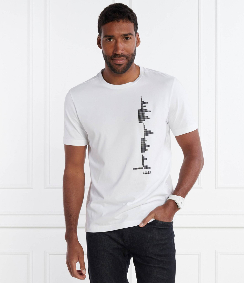 Футболка Tee 7 BOSS GREEN - белый(50506340)