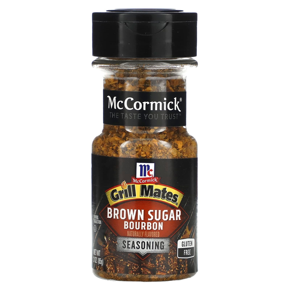 McCormick Grill Mates, Коричневый сахар, приправа для бурбона, 85 г (3 унции)