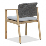 Комплект деревянной мебели Tagliamento Freeport, песочный, угольный, серый