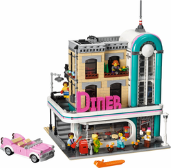 LEGO Creator: Ресторанчик в центре 10260 — Downtown Diner — Лего Креатор Создатель