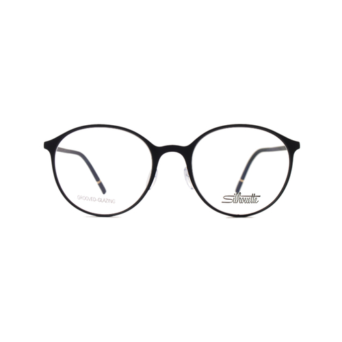 Оправа панто Silhouette 2953_75 9030 черная матовая с золотом