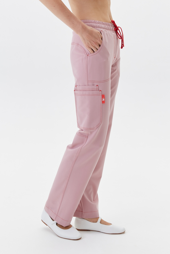 Брюки медицинские женские Лаконико, роза