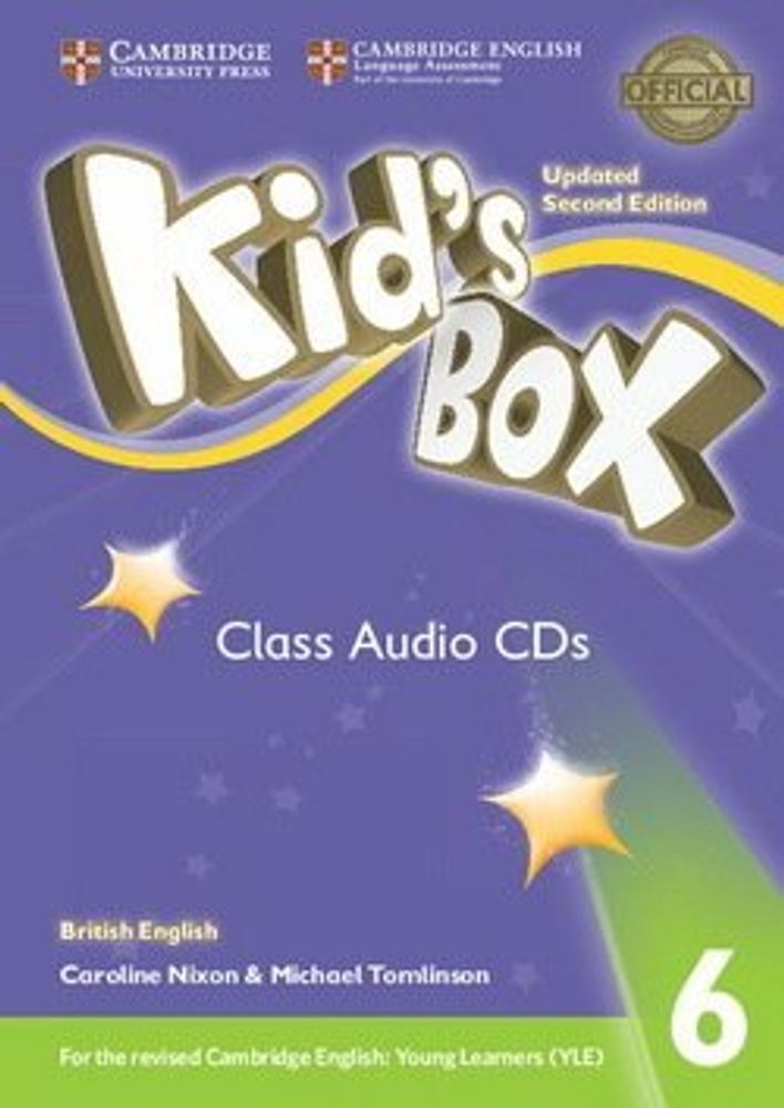 Kid&#39;s Box Updated edition 6 Class Audio CDs (4)