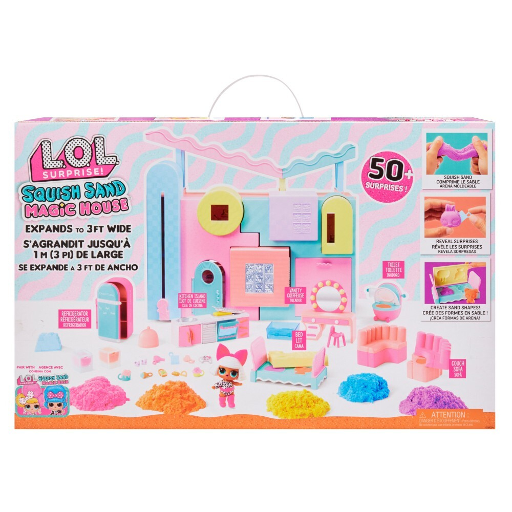 L.O.L. SURPRISE - Squish Sand Волшебный дом для кукол ЛОЛ 593218 / артикул   593218  / GTIN 035051593218