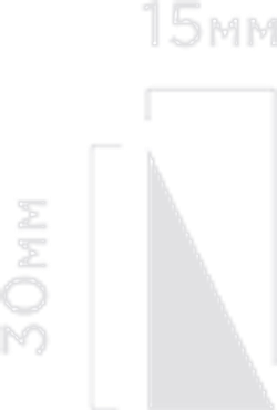 Профиль HiWood, 30x15 мм