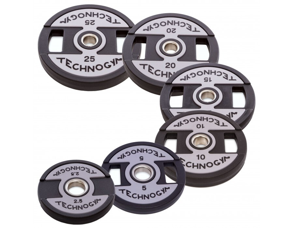 Блины полиуретановые TECHNOGYM 51 мм 20 кг