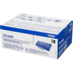 Тонер Brother TN-3480 / TN-3480P Тонер-картридж, Black HL-L5000D / DN / 5100DNT / 5200DW / DWT / 6250DN / 6300DW / DWT / 6400DW / DWT / 5500DN / 6600DW / 5700DN, (8000стр.)
