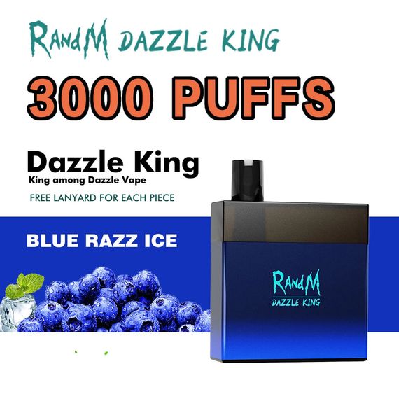 RANDM Dazzle King - Blue Razz Ice (3000)