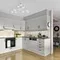 8232/8 COMFI LN25 193 черный/прозрачный, металл/стекло Светильник подвесной LED GX70 8*10W 220V NATALINA