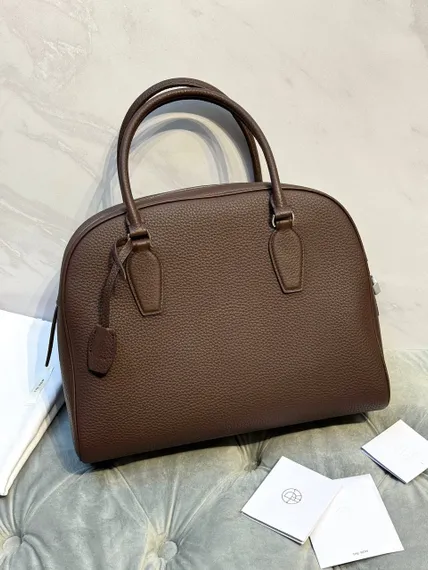 Сумка The Row India bag 10.00, коричневый