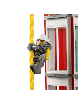 Конструктор Сити Пожарная часть 1213 деталей