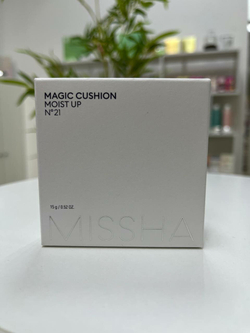 Тональный увлажняющий кушон Missha Magic Cushion Moist Up SPF50+/PA+++, 15 гр, тон 21